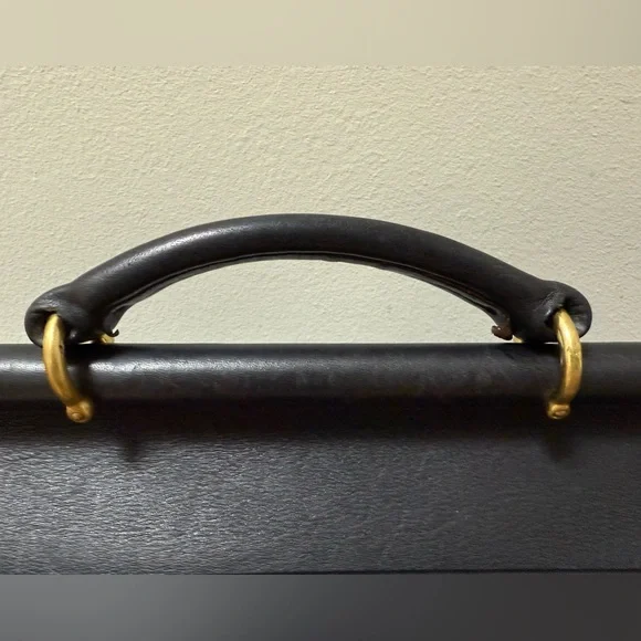 Vintage 90’s Coach 5266 authentic Beckman black leather briefcase/laptop bag - Picture 8 of 16